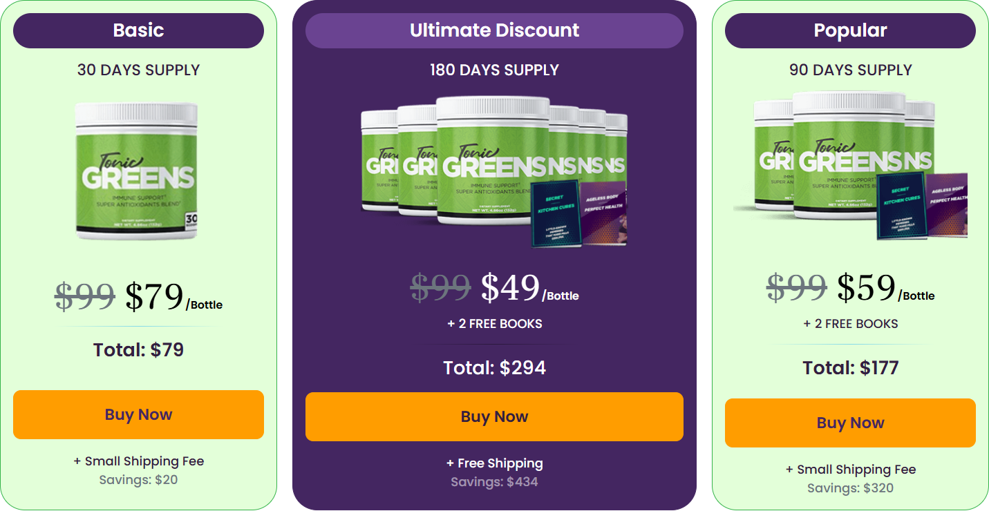 Tonic Greens Buy
